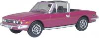 76TS005 Oxford Diecast Triumph Stag Magenta